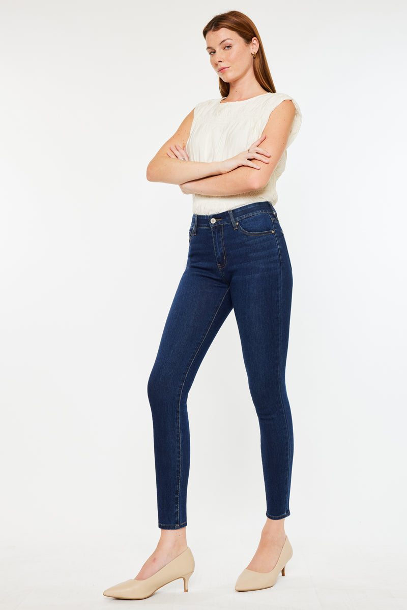 Laurielle High Rise Ankle Skinny Jeans - Official Kancan USA