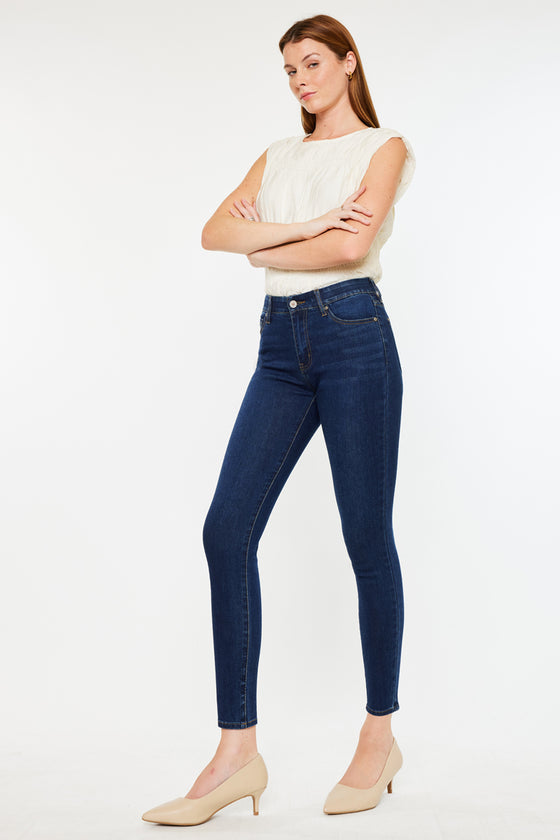 Laurielle High Rise Ankle Skinny Jeans - Official Kancan USA