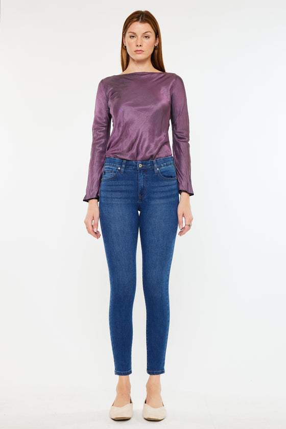 Laurielle High Rise Ankle Skinny Jeans - Official Kancan USA