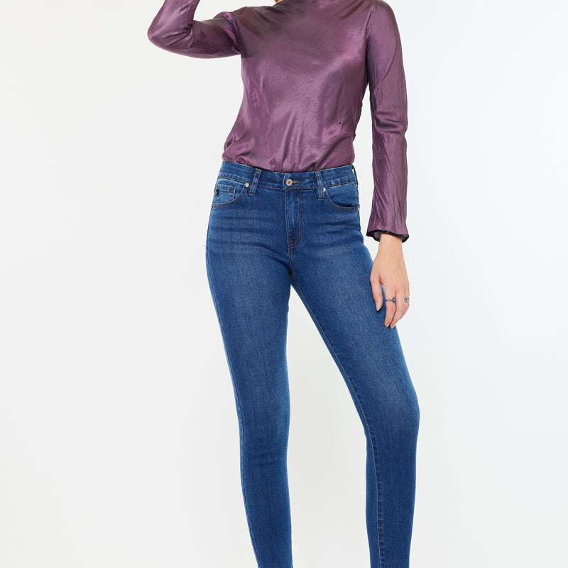 Laurielle High Rise Ankle Skinny Jeans - Official Kancan USA