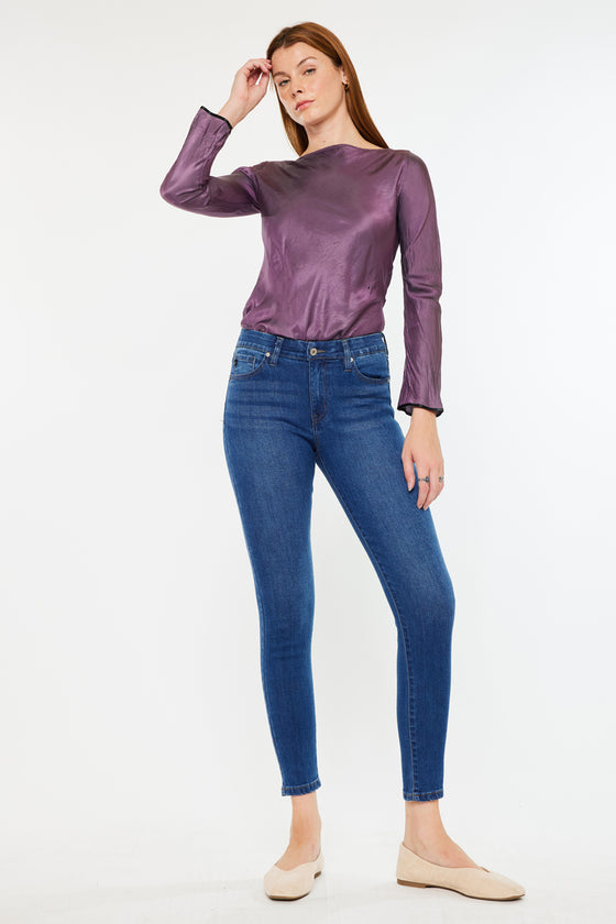 Laurielle High Rise Ankle Skinny Jeans - Official Kancan USA
