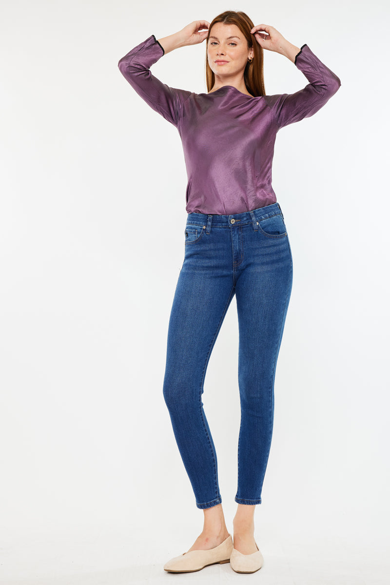 Laurielle High Rise Ankle Skinny Jeans - Official Kancan USA
