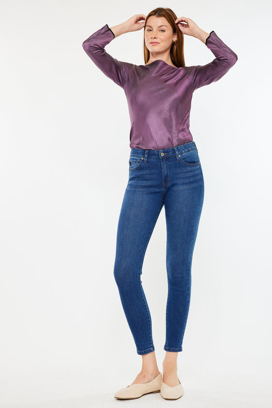 Laurielle High Rise Ankle Skinny Jeans - Official Kancan USA