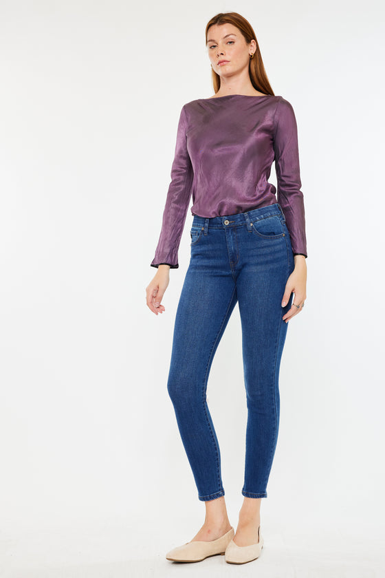Laurielle High Rise Ankle Skinny Jeans - Official Kancan USA
