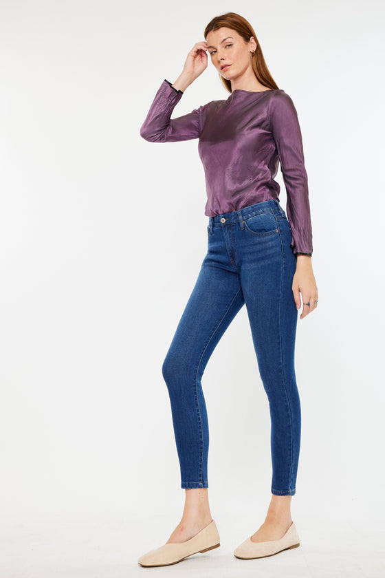 Laurielle High Rise Ankle Skinny Jeans - Official Kancan USA