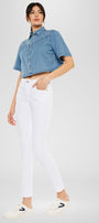 Paige High Rise Ankle Skinny Jeans - Official Kancan USA
