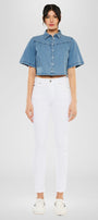 Paige High Rise Ankle Skinny Jeans - Official Kancan USA