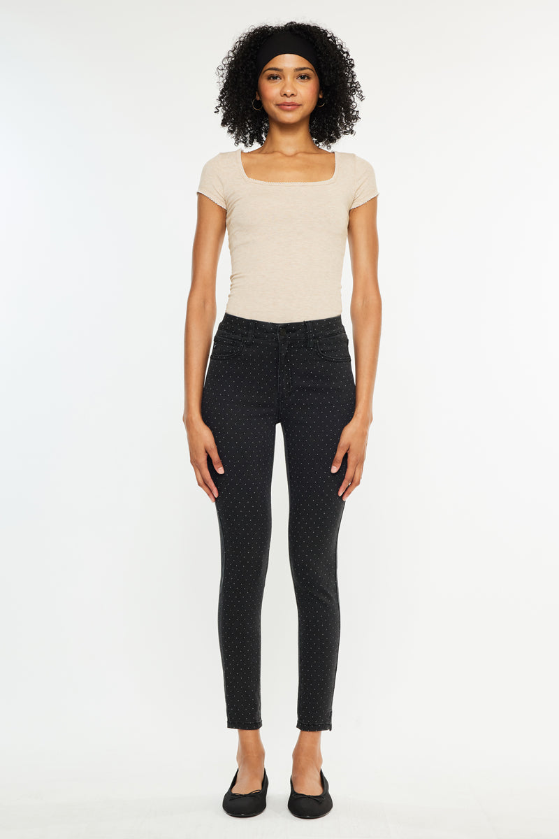 Avrielle High Rise Ankle Skinny Jeans - Official Kancan USA