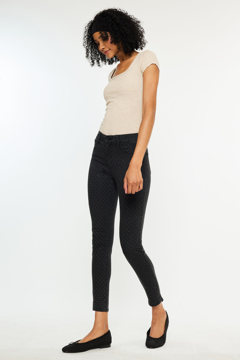 Avrielle High Rise Ankle Skinny Jeans - Official Kancan USA