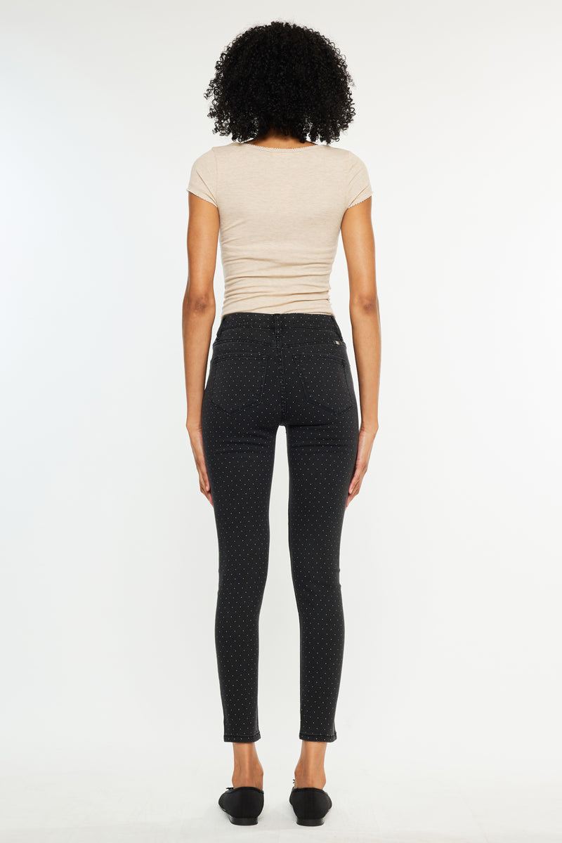 Avrielle High Rise Ankle Skinny Jeans - Official Kancan USA
