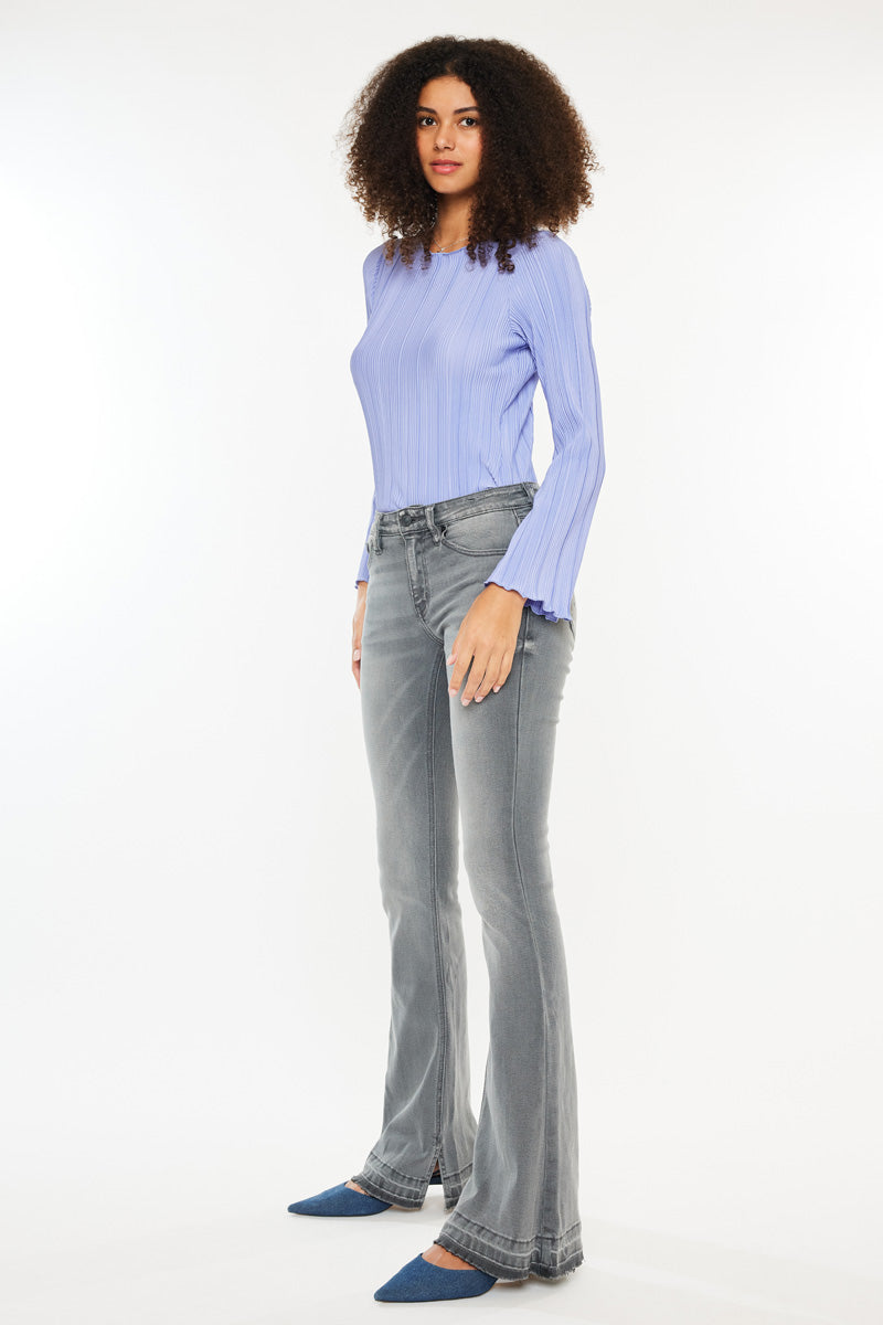 Heidi Mid Rise Flare Jeans – Kancan USA