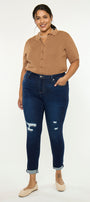 Berenice Mid Rise Ankle Skinny (Plus Size) - Official Kancan USA