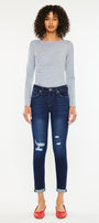 Hudson Mid Rise Ankle Skinny Jeans - Official Kancan USA