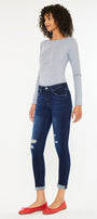 Hudson Mid Rise Ankle Skinny Jeans - Official Kancan USA