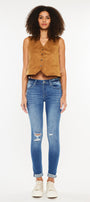 Hudson Mid Rise Ankle Skinny Jeans - Official Kancan USA