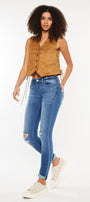 Hudson Mid Rise Ankle Skinny Jeans - Official Kancan USA