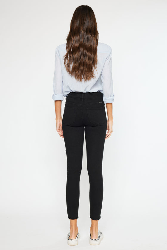 Danica High Rise Ankle Skinny Jeans - Official Kancan USA