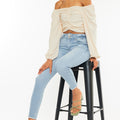 Danica High Rise Ankle Skinny Jeans - Official Kancan USA