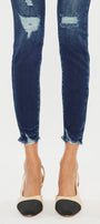 Electra Mid Rise Ankle Skinny Jeans - Official Kancan USA