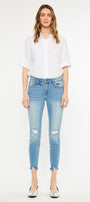 Electra Mid Rise Ankle Skinny Jeans - Official Kancan USA
