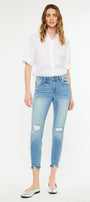 Electra Mid Rise Ankle Skinny Jeans - Official Kancan USA