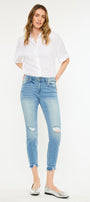 Electra Mid Rise Ankle Skinny Jeans - Official Kancan USA