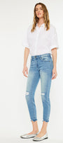 Electra Mid Rise Ankle Skinny Jeans - Official Kancan USA