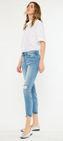 Electra Mid Rise Ankle Skinny Jeans - Official Kancan USA