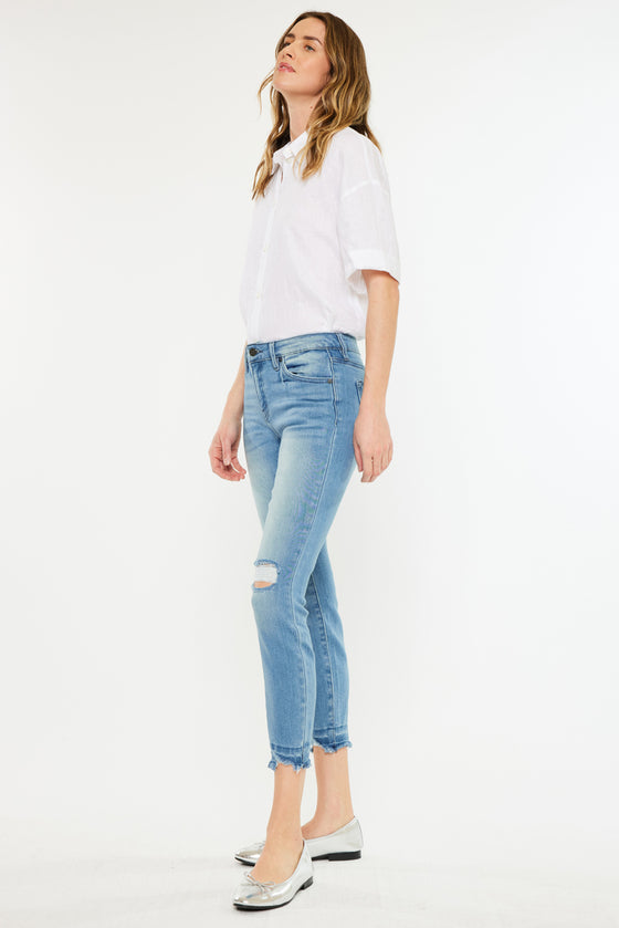 Electra Mid Rise Ankle Skinny Jeans