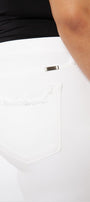 Lux Mid Rise Ankle Skinny Jeans (Plus Size) - Official Kancan USA