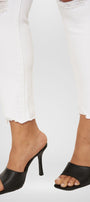 Lux Mid Rise Ankle Skinny Jeans (Plus Size) - Official Kancan USA