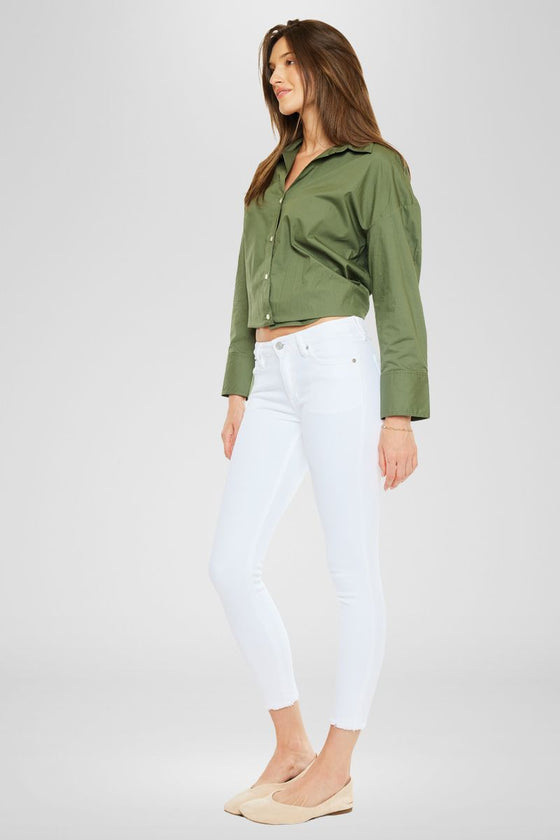 Ivy Mid Rise Ankle Skinny Jeans - Official Kancan USA