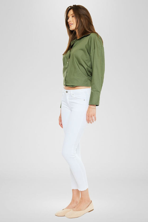 Ivy Mid Rise Ankle Skinny Jeans - Official Kancan USA