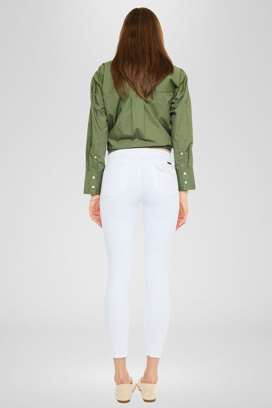 Ivy Mid Rise Ankle Skinny Jeans - Official Kancan USA
