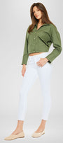 Ivy Mid Rise Ankle Skinny Jeans - Official Kancan USA