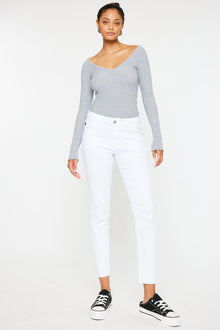  Ivy Mid Rise Ankle Skinny Jeans - Official Kancan USA