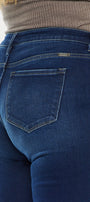 Lurdes Mid Rise Ankle Skinny Jeans (Plus Size) - Official Kancan USA
