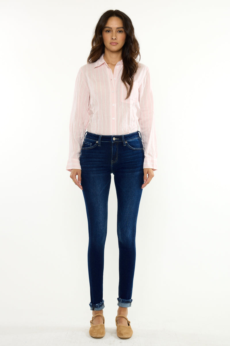 Kennedy Mid Rise Ankle Skinny