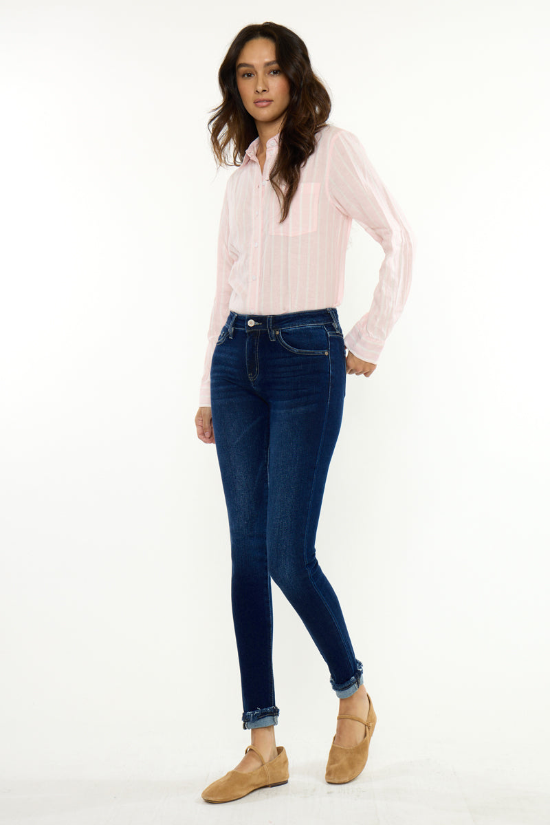 Kennedy Mid Rise Ankle Skinny