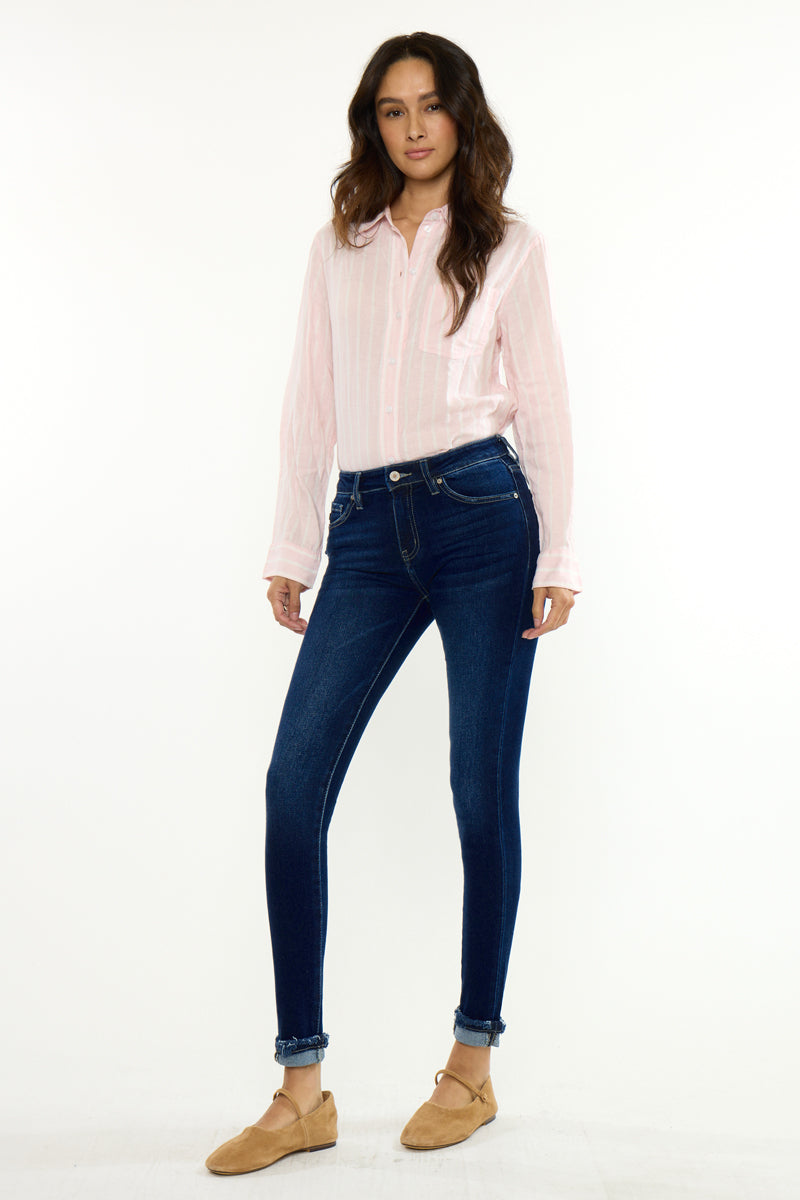 Kennedy Mid Rise Ankle Skinny