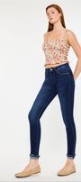 Kennedy Mid Rise Ankle Skinny Jeans - Official Kancan USA