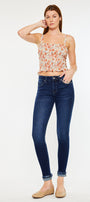 Kennedy Mid Rise Ankle Skinny Jeans - Official Kancan USA