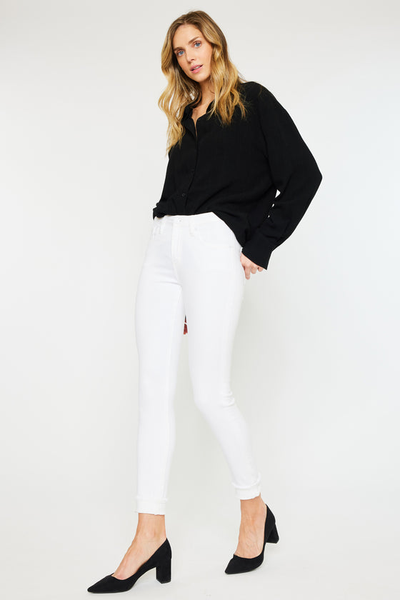 Kennedy Mid Rise Ankle Skinny Jeans - Official Kancan USA