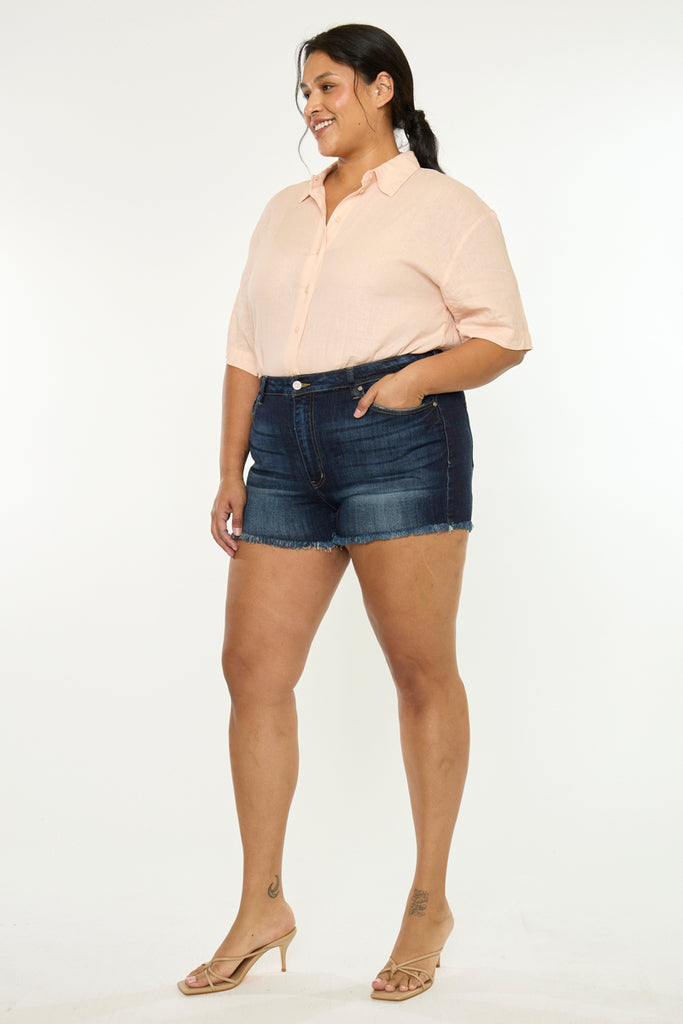plus size dress shorts Ellie High Rise Shorts (Plus Size) XL