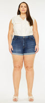 Gabriella High Rise Shorts (Plus Size) - Official Kancan USA