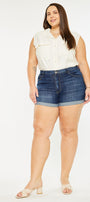 Gabriella High Rise Shorts (Plus Size) - Official Kancan USA