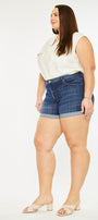 Gabriella High Rise Shorts (Plus Size) - Official Kancan USA