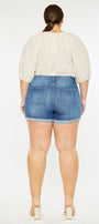 Gabriella High Rise Shorts (Plus Size) - Official Kancan USA