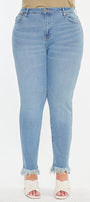 Val High Rise Cigarette Leg Jeans (Plus Size) - Official Kancan USA