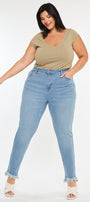 Val High Rise Cigarette Leg Jeans (Plus Size) - Official Kancan USA